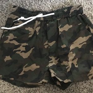 Shein camouflage shorts